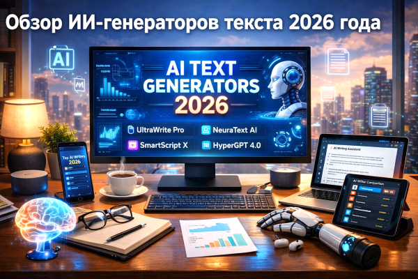 Генератор текста 2026: топ-7 нейросетей с пояснениями эксперта для замены отдела копирайтеров
